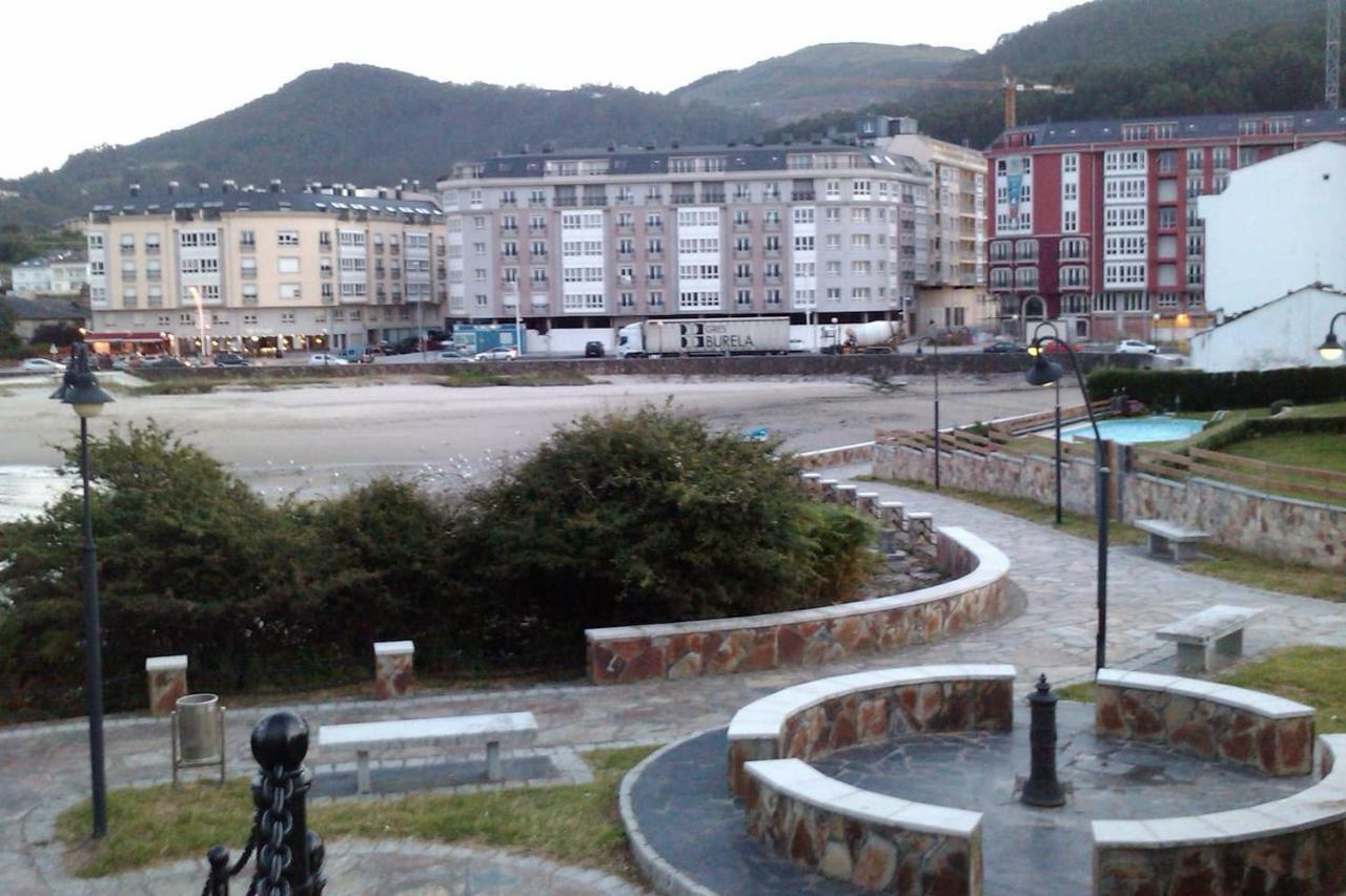 Apartamento en 1ª línea de la Playa de Covas - Viveiro  Exterior foto